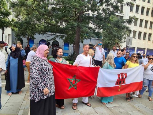 Moroccans protest over no direct link between Gibraltar and Morocco